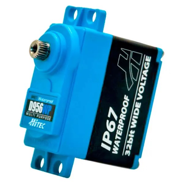 Azionatore per vendite calde D956WP 20mm, impermeabile, Coreless, a tensione larga, attuatore ad alta coppia (7.4V)
